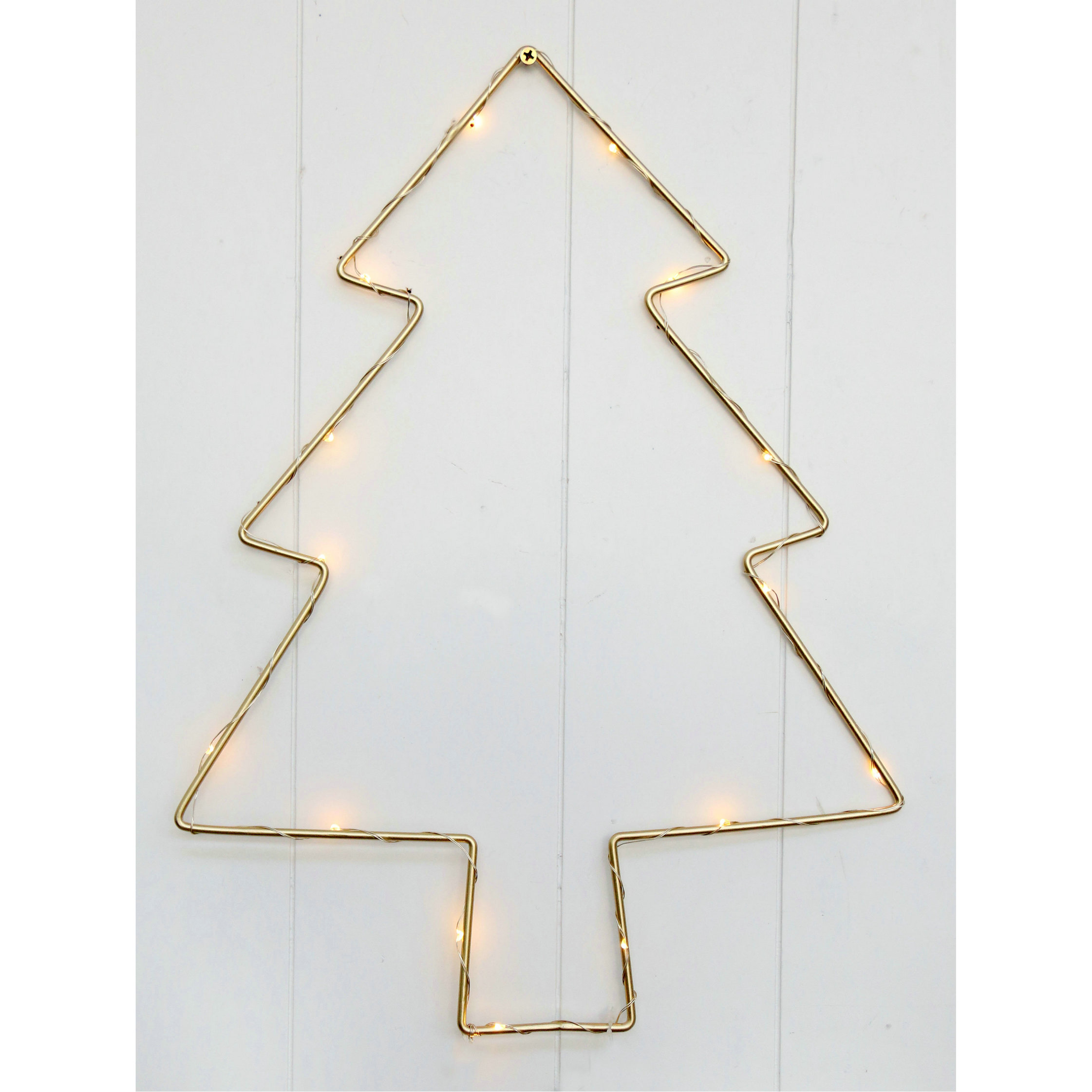 FU-20772  Wire tree with LED 30.5x41cm