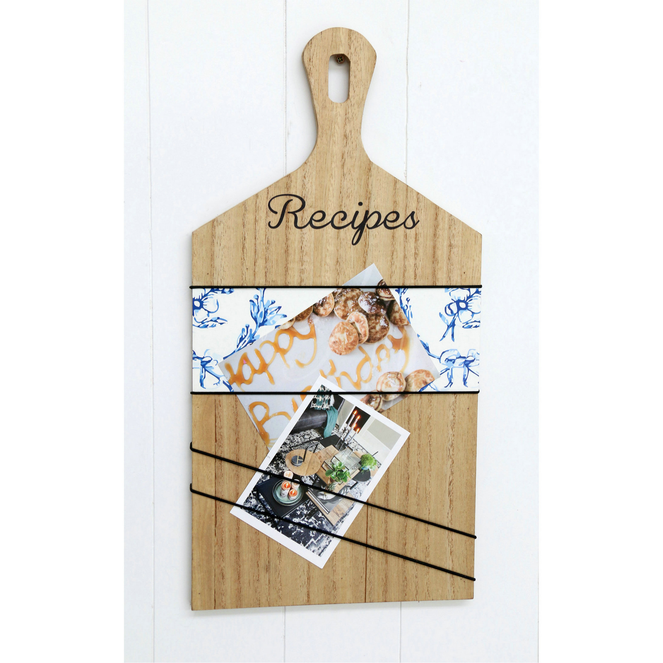 FU-21404  Wood menu board 22x43.5x1cm