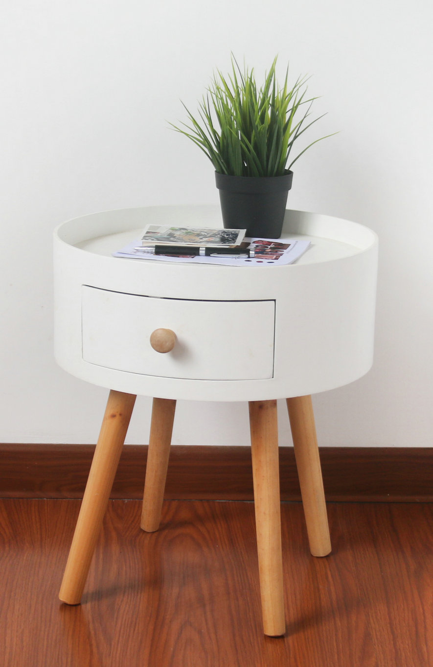 FU-24167  Bedside table with drawer 40x38x45cm